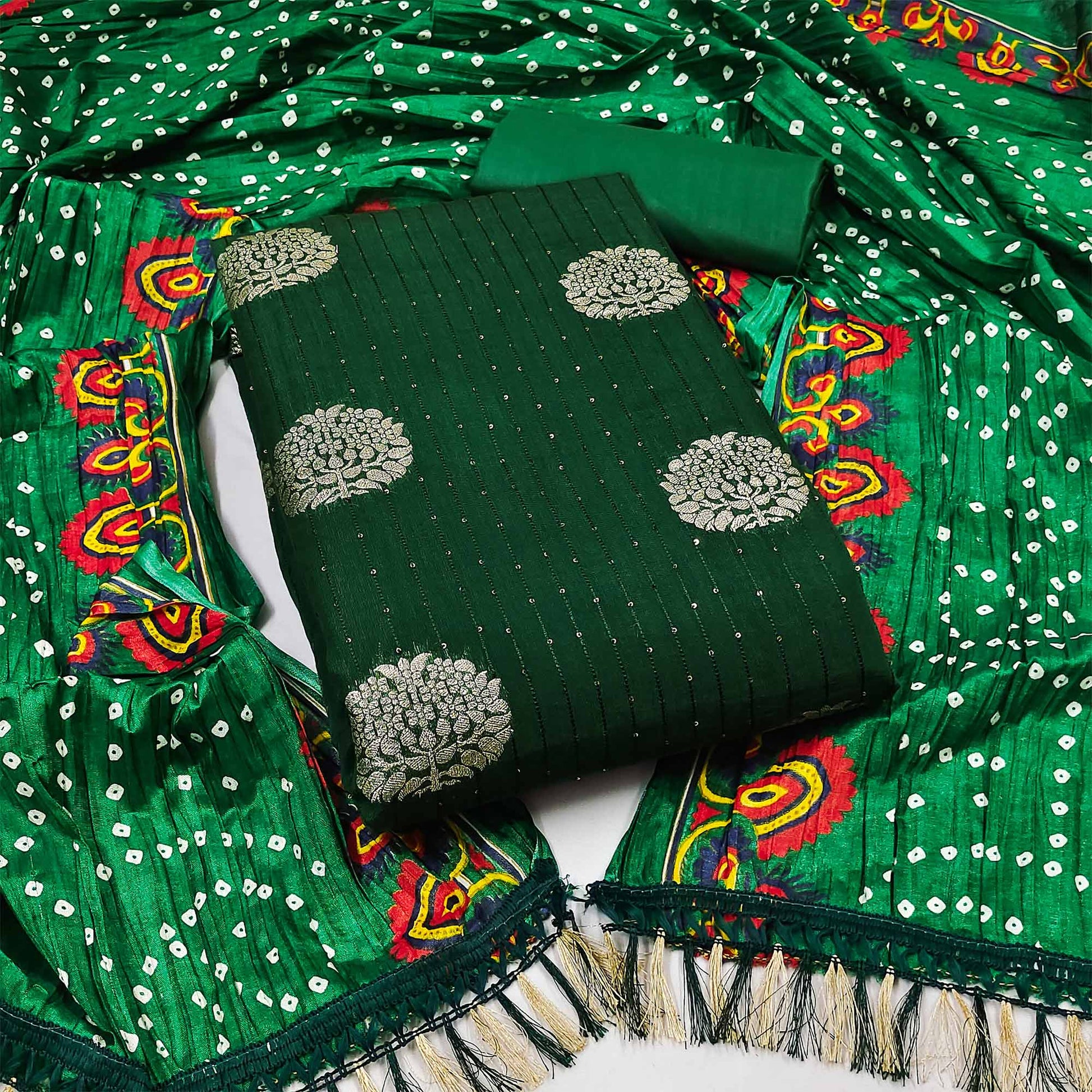 green-sequins-embroidered-with-woven-jacquard-dress-material