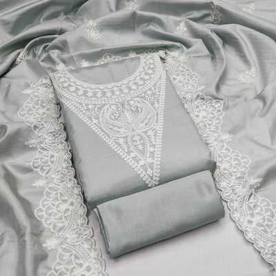 grey-paisley-floral-embroidered-art-silk-dress-material