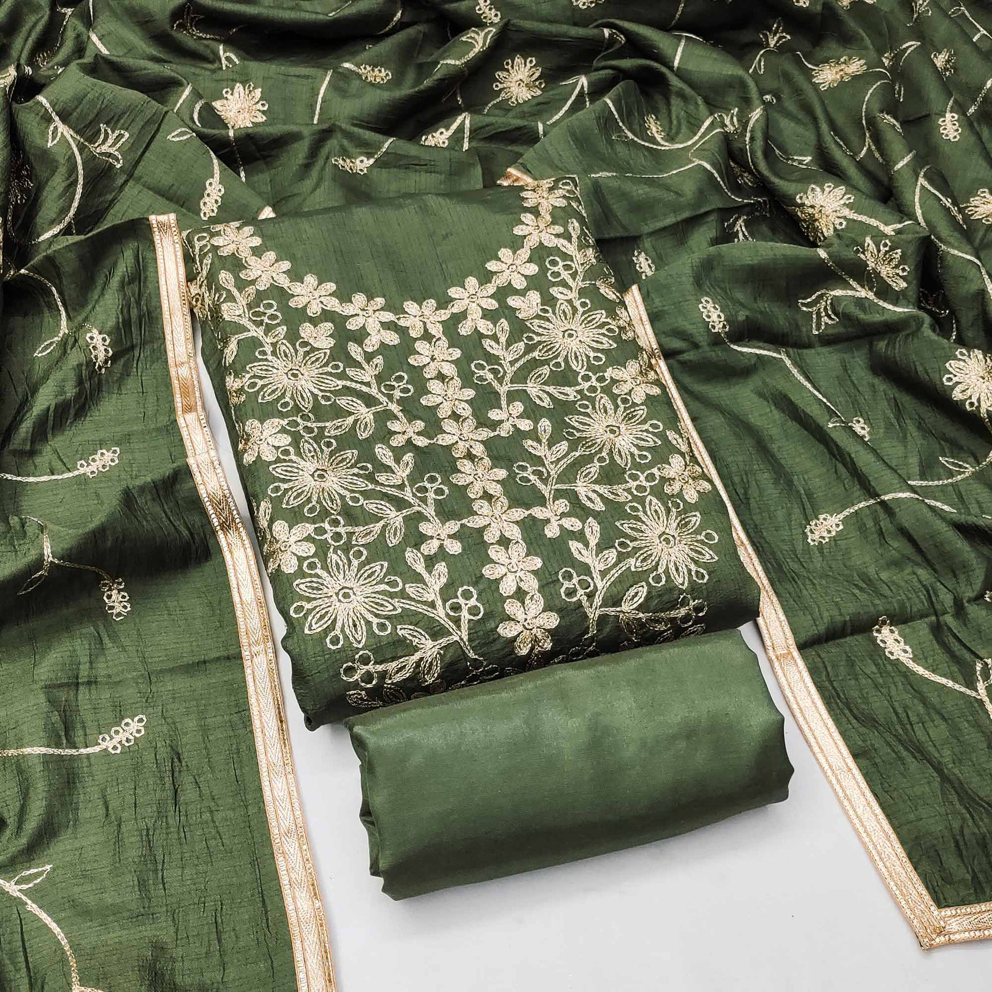 green-floral-embroidered-art-silk-dress-material-19