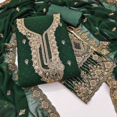 green-embroidered-with-swarovski-work-georgette-dress-material