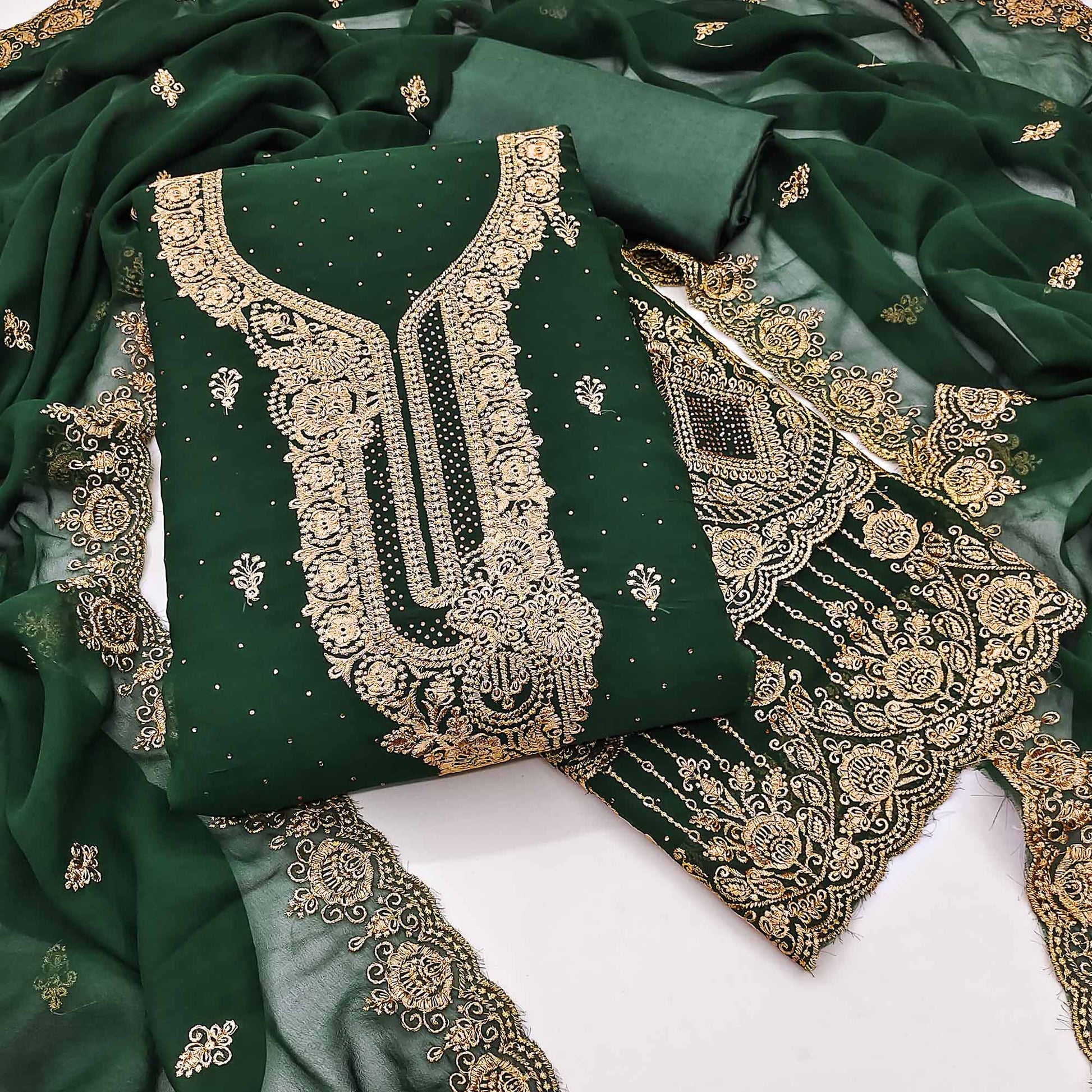 green-embroidered-with-swarovski-work-georgette-dress-material