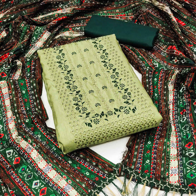 green-floral-embroidered-poly-cotton-dress-material-3