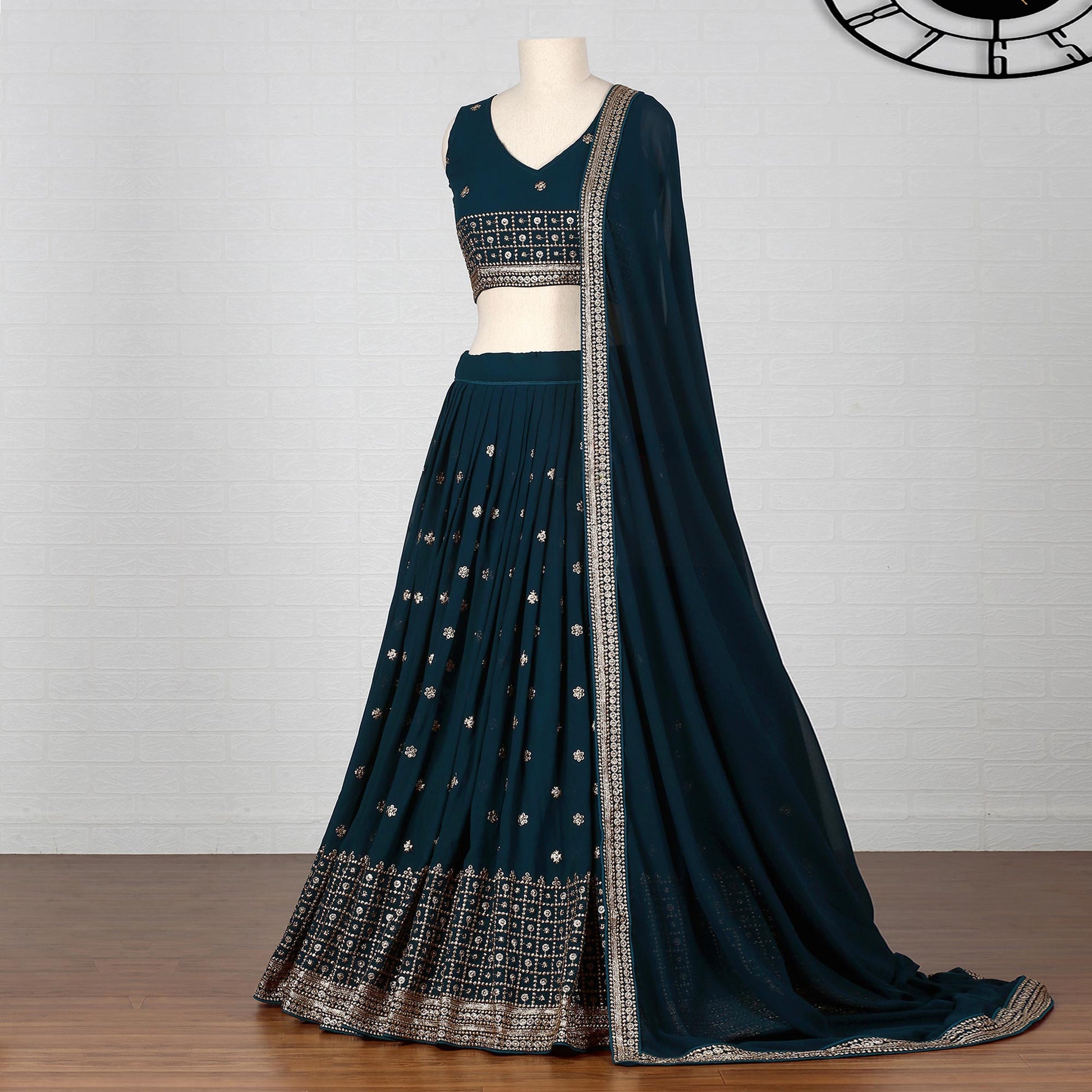 green-embroidered-georgette-lehenga-choli-1