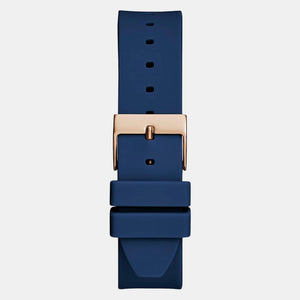 G Hype Women Quartz Two Tone Dial Analog Silicone Watch GW0555L4