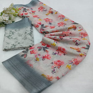 grey-digital-printed-linen-saree-5