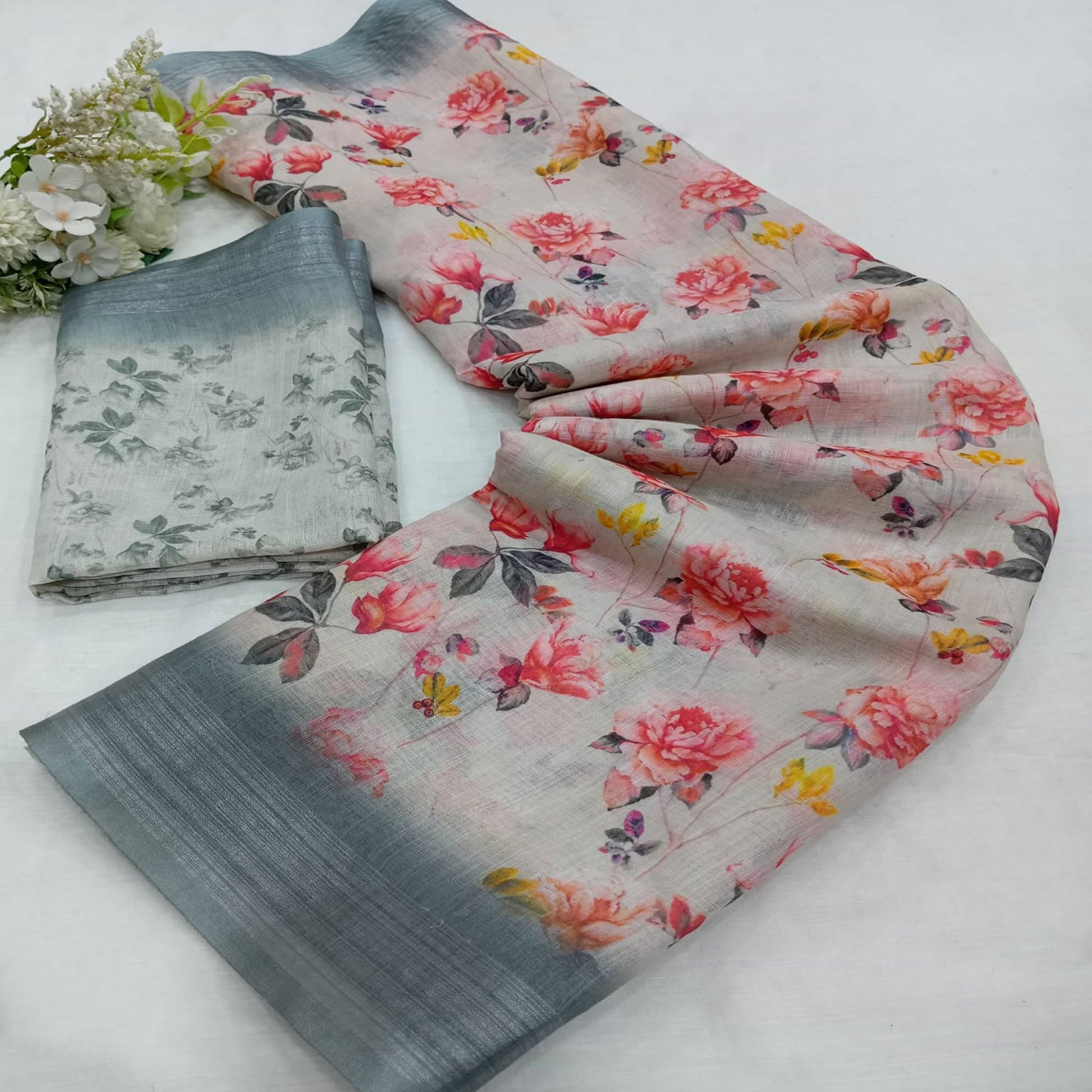 grey-digital-printed-linen-saree-5