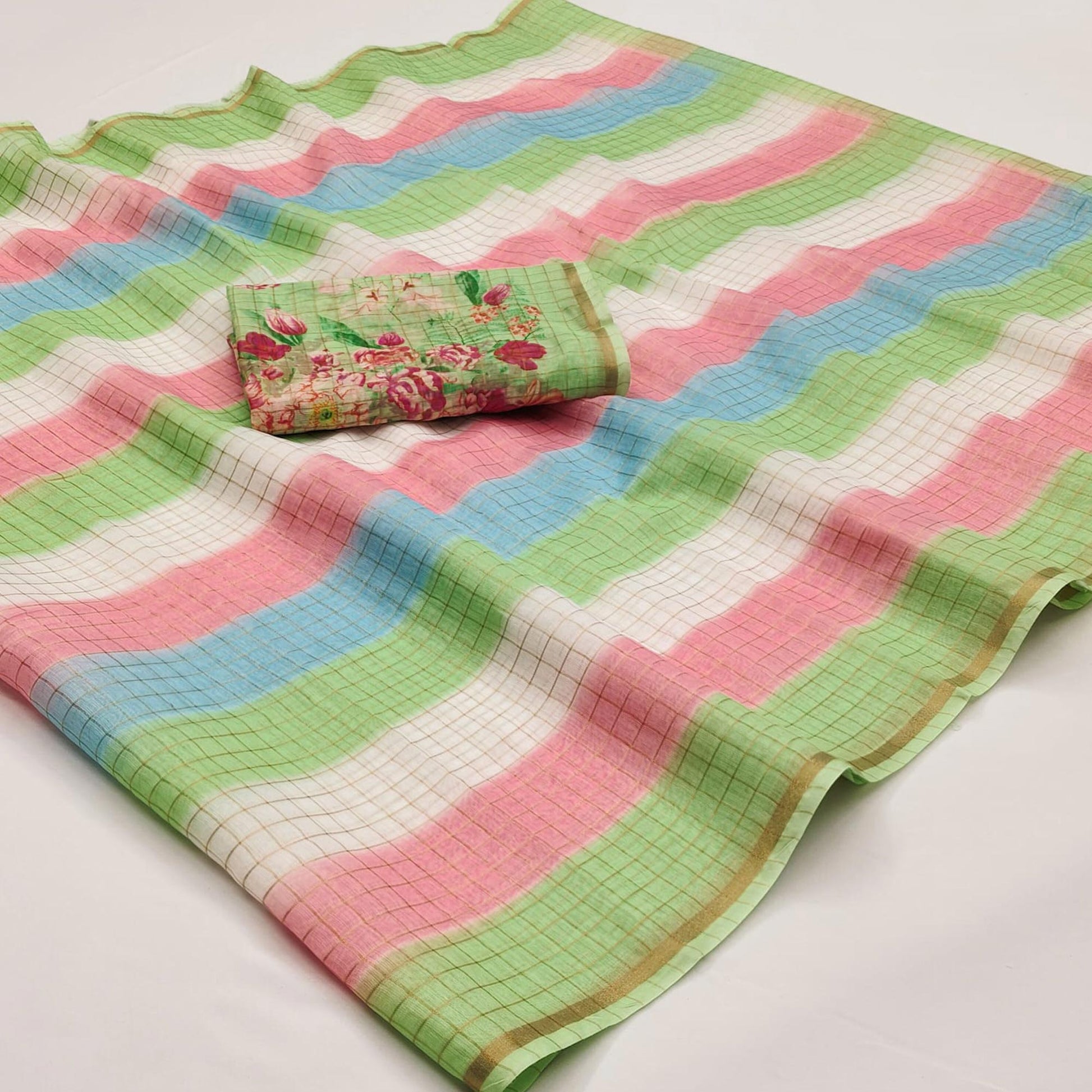 green-weaving-chanderi-saree