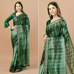 green-foil-printed-lycra-saree-with-lace-border-2