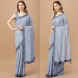 grey-foil-printed-chiffon-saree-with-lace-border