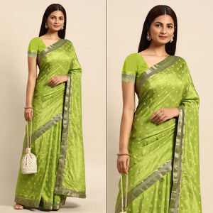 green-floral-printed-vichitra-silk-saree-with-tassels