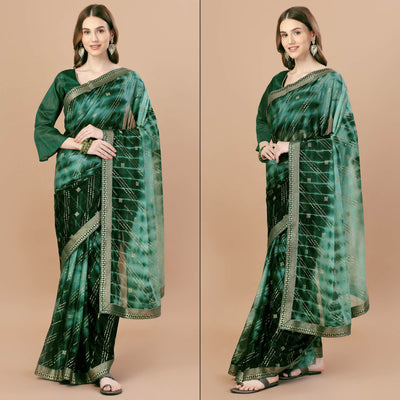 green-zari-work-chiffon-saree-lace-border-1