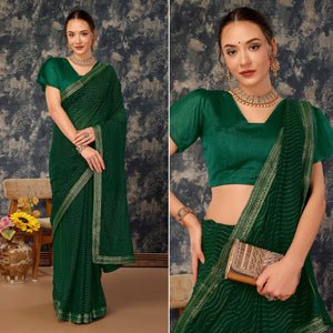 green-zari-embroidery-chiffon-saree-with-lace-border