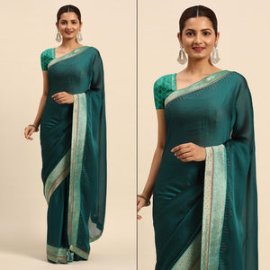 green-swarovski-with-fancy-border-satin-silk-saree