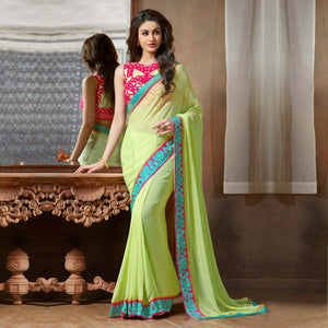 green-embroidered-georgette-saree-2