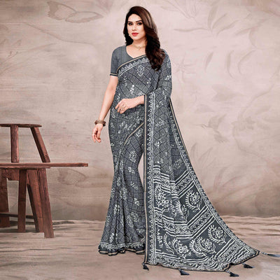 grey-floral-printed-chiffon-saree-1