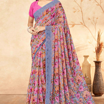 grey-floral-printed-georgette-saree-16