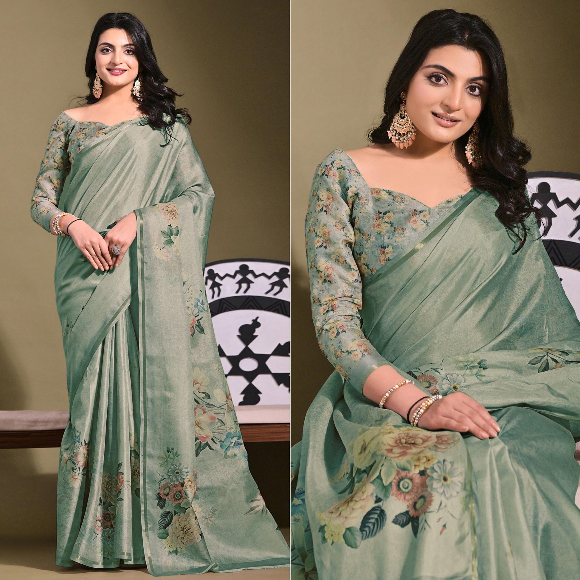 grey-floral-digital-printed-tussar-silk-saree-1