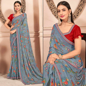 grey-floral-printed-chiffon-saree-with-lace-border-4