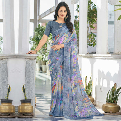 grey-geometric-printed-chiffon-saree-2