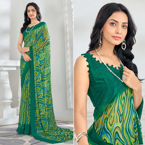 green-printed-chiffon-saree-12