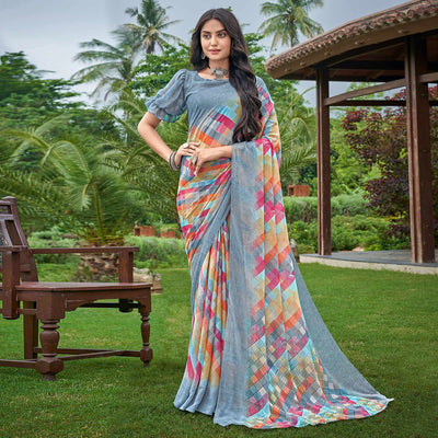 grey-geometric-printed-chiffon-saree-1