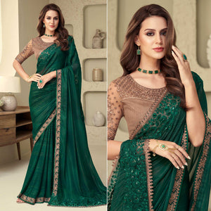 green-sequins-embroidered-georgette-saree-6