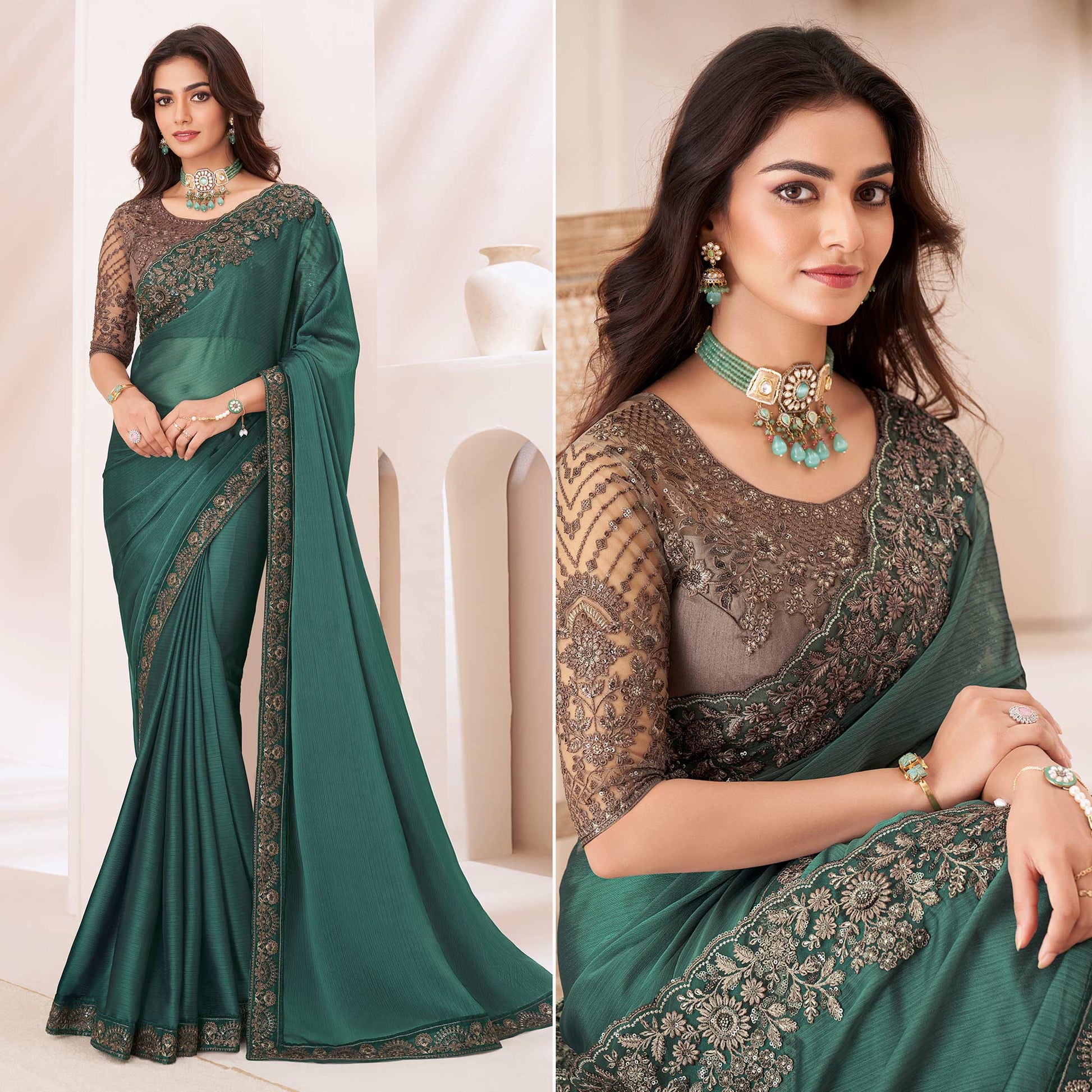 green-embroidered-georgette-saree-6