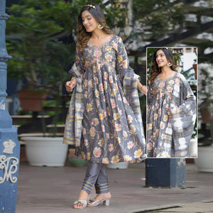 grey-floral-printed-modal-anarkali-salwar-suit