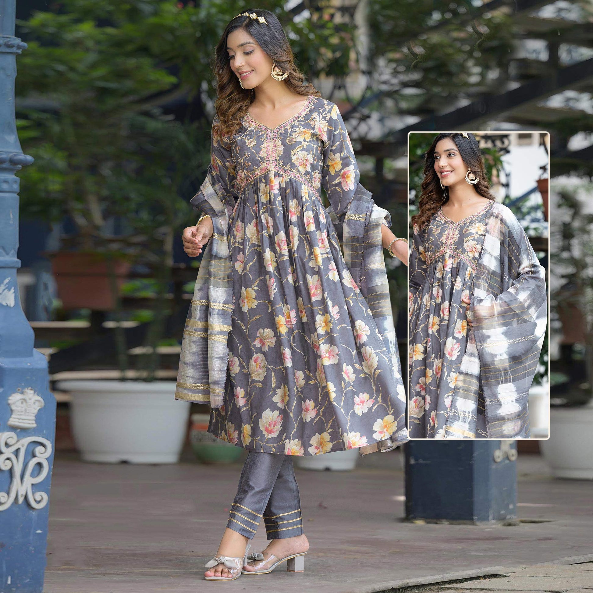 grey-floral-printed-modal-anarkali-salwar-suit
