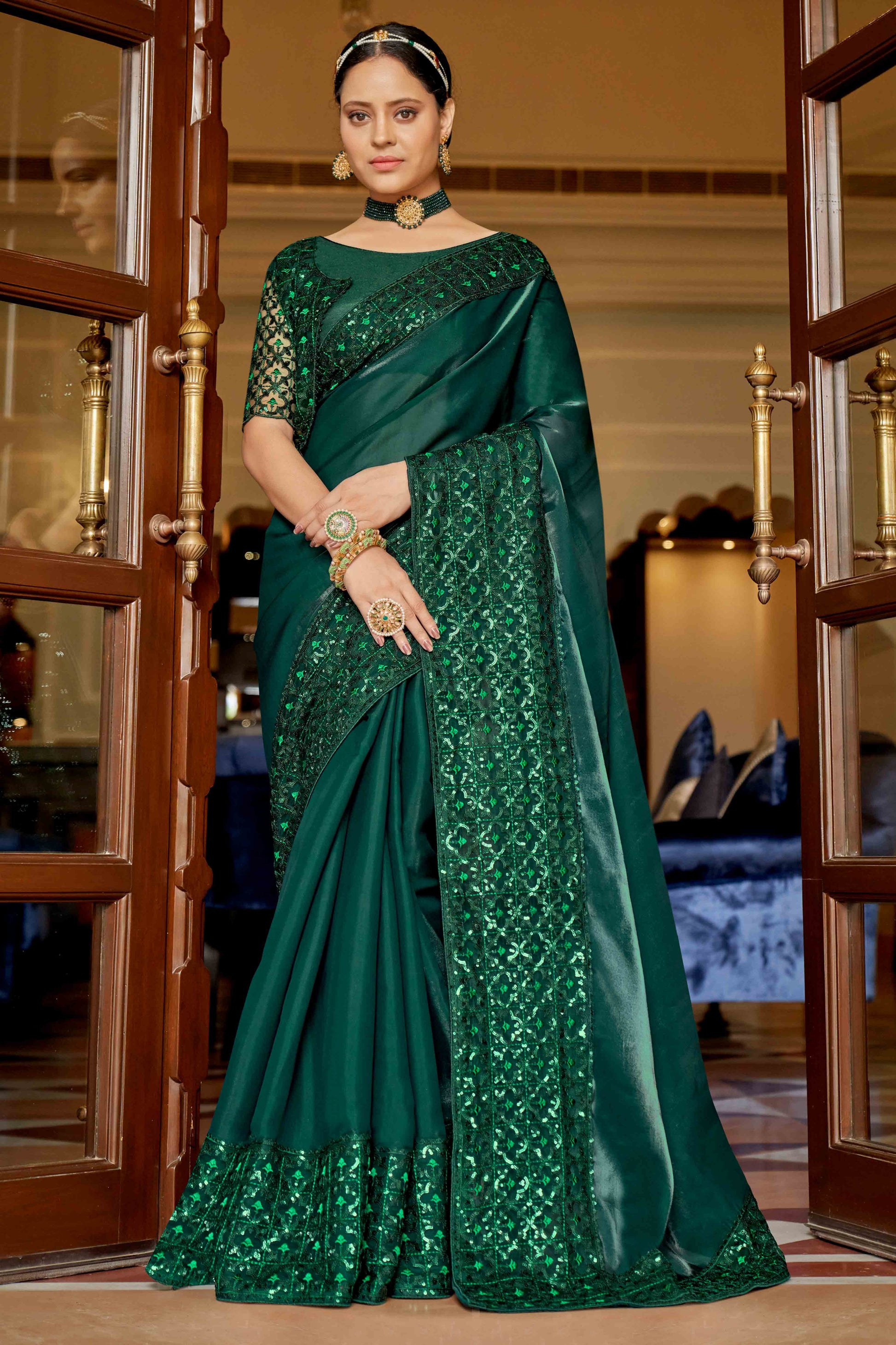 green-swarovski-work-embroidered-jimmi-choo-saree