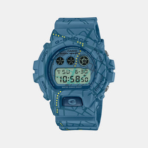 G-Shock Men Quartz Blue Dial Digital Resin Watch G1364