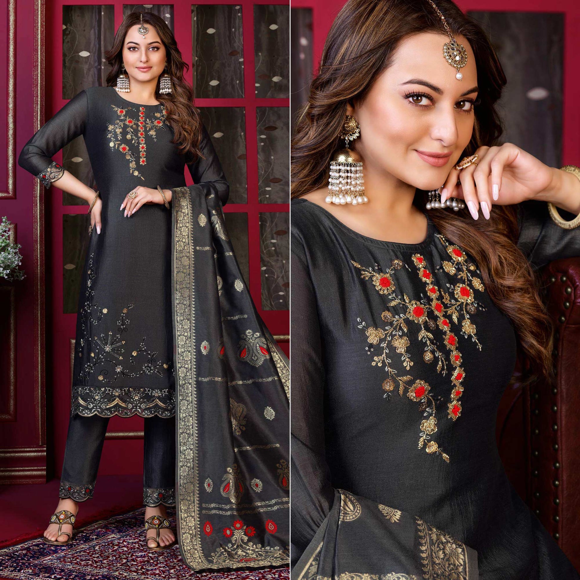grey-floral-sequins-embroidered-georgette-suit