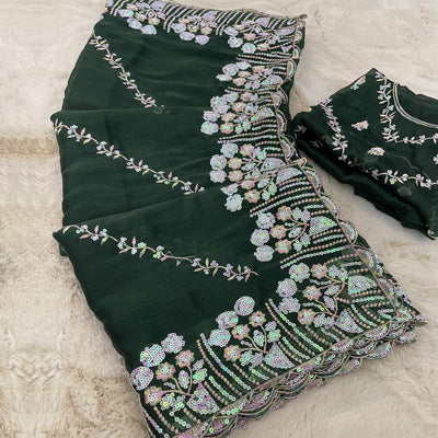 green-sequins-embroidered-chiffon-saree-3