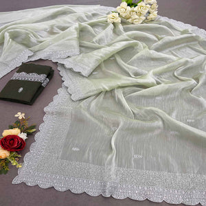 green-sequins-embroidered-chiffon-saree-4