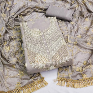 grey-embroidered-chanderi-silk-dress-material