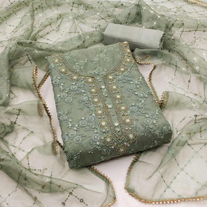 green-sequins-embroidered-organza-dress-material
