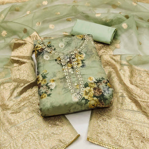 green-floral-digital-printed-with-handwork-organza-dress-material