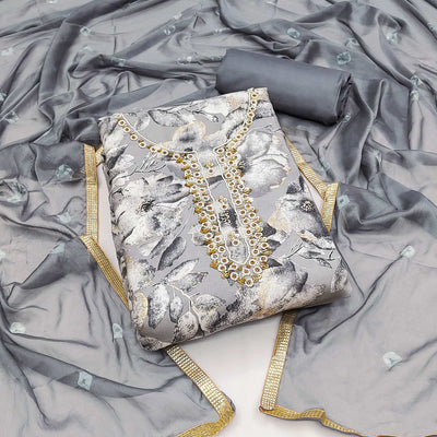 grey-floral-printed-with-handwork-pure-cotton-dress-material