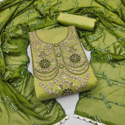 green-embroidered-viscose-dress-material-1