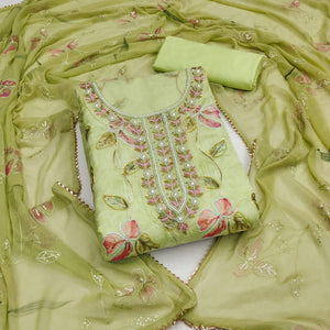 green-floral-printed-organza-dress-material-7