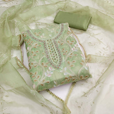 green-embroidered-organza-dress-material-1