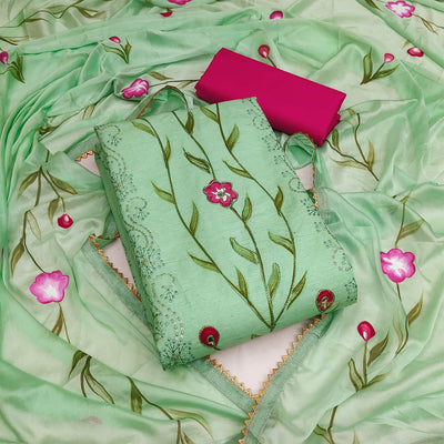 green-hand-embroidery-with-printed-pure-cotton-dress-material