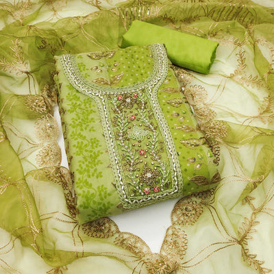 green-floral-sequins-embroidery-with-printed-organza-dress-material