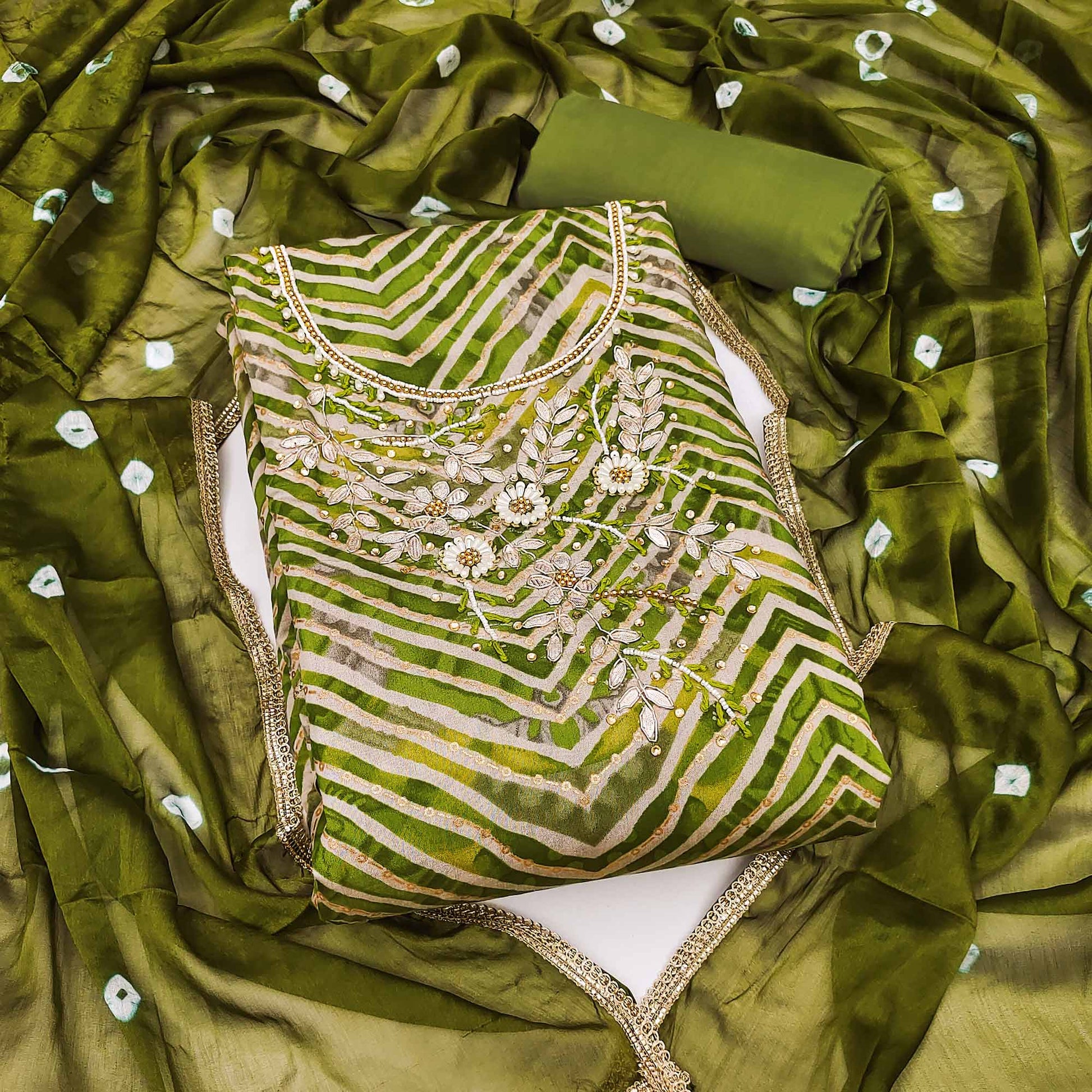 green-zig-zag-printed-with-floral-handwork-roman-cotton-silk-dress-material