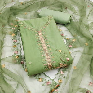 green-floral-sequins-embroidered-cotton-silk-dress-material-9