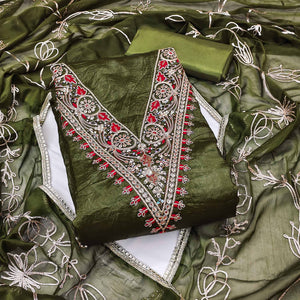 green-sequins-embroidery-with-handwork-viscose-golden-crush-dress-material