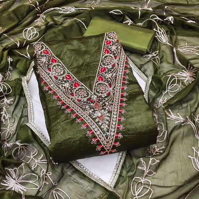 green-sequins-embroidery-with-handwork-viscose-golden-crush-dress-material