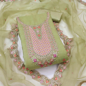 green-floral-sequins-embroidery-viscose-dress-material-8