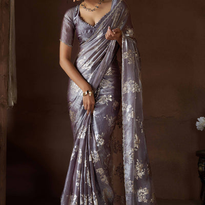 grey-floral-foil-printed-satin-silk-saree-with-zarkan-border-4