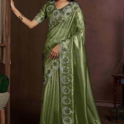 green-floral-sequins-with-zarkan-work-organza-saree-1